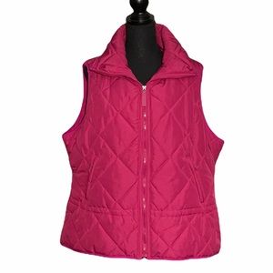 Liz Claiborne woman puffer vest.